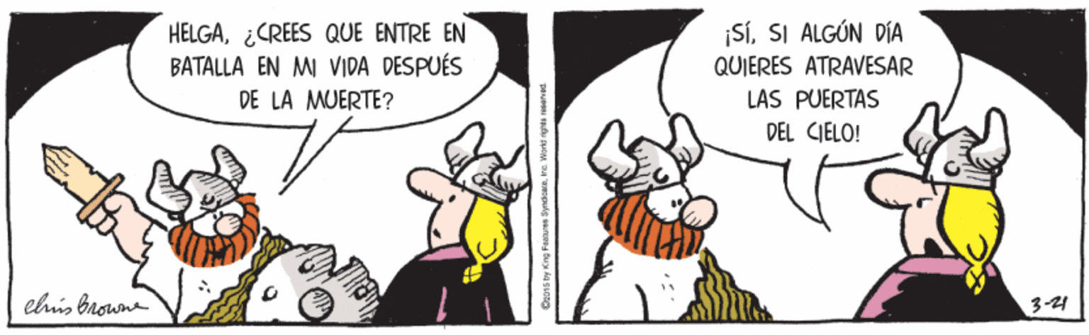Happy OCR: HELGA¿CREES QUE ENTRE EN BATALLA EN MI VIDA DESPUÉS DE LA MUERTE? ¡SíSI ALGÚN DÍA QUIERES ATRAVESAR LAS PUERTAS DEL CIELO! ebris broune 3-24 HELGA¿CREES QUE ENTRE EN BATALLA EN MI VIDA DESPUÉS DE LA MUERTE? ¡SíSI ALGÚN DÍA QUIERES ATRAVESAR LAS PUERTAS DEL CIELO! ebris broune 3-24