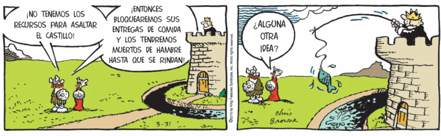 Handwriting OCR: ¡ENTONCES BLOQUEAREMOS SUS ENTREGAS DE COMIDA V NO TENEMOS LOS RECURSOS PARA ASALTAR EL CASTILLO! ¿ALGUNA OTRA Y LOS TENDREMOS MUERTOS DE HAMBRE HASTA QUE SE RINDAN! IDEA? Browne ¡ENTONCES BLOQUEAREMOS SUS ENTREGAS DE COMIDA V NO TENEMOS LOS RECURSOS PARA ASALTAR EL CASTILLO! ¿ALGUNA OTRA Y LOS TENDREMOS MUERTOS DE HAMBRE HASTA QUE SE RINDAN! IDEA? Browne