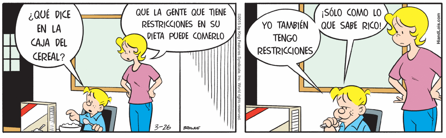 Parallel OCR: ¡SÓLO COMO LO QUE SABE RICO! ¿QUÉ DICE QUE LA GENTE QUE TIENE RESTRICCIONES EN SU YO TAMBIÉN EN LA CAJA DEL DIETA PUEDE COMERLO TENGO RESTRICCIONES CEREAL? 3-26 Inc. World rights reserved. ¡SÓLO COMO LO QUE SABE RICO! ¿QUÉ DICE QUE LA GENTE QUE TIENE RESTRICCIONES EN SU YO TAMBIÉN EN LA CAJA DEL DIETA PUEDE COMERLO TENGO RESTRICCIONES CEREAL? 3-26 Inc. World rights reserved.