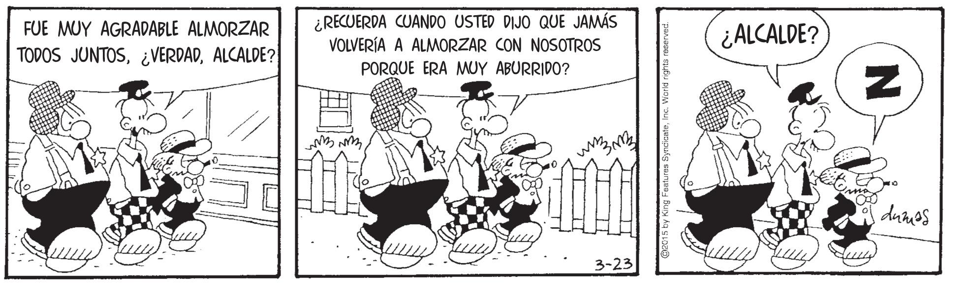 Parallel OCR: ¿RECUERDA CUANDO USTED DIJO QUE JAMÁS VOLVERÍA A ALMORZAR CON NOSOTROS FUE MUY AGRADABLE ALMORZAR ¿ALCALDE? TODOS JUNTOSALCALDE? PORQUE ERA MUY ABURRIDO? dumes 3-23 ¿RECUERDA CUANDO USTED DIJO QUE JAMÁS VOLVERÍA A ALMORZAR CON NOSOTROS FUE MUY AGRADABLE ALMORZAR ¿ALCALDE? TODOS JUNTOSALCALDE? PORQUE ERA MUY ABURRIDO? dumes 3-23