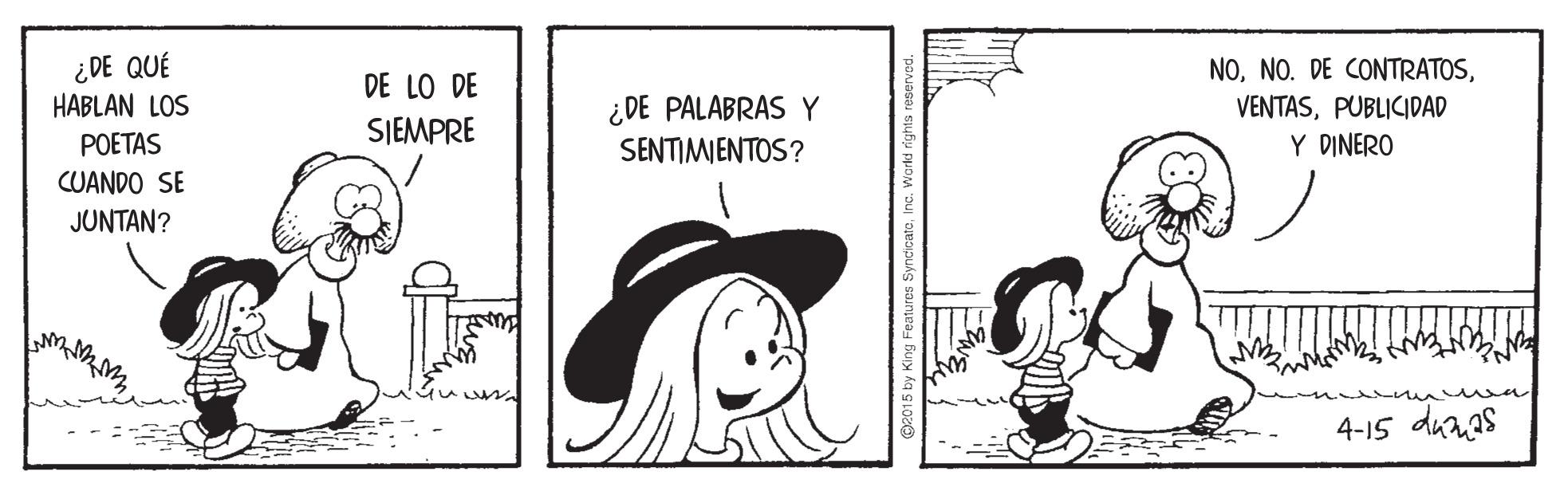 Mammal OCR: ¿DE QUÉ HABLAN LOS NOPUBLICIDAD Y DINERO DE LO DE ¿DE PALABRAS Y SENTIMIENTOS? SJEMPRE POETAS CUANDO SE JUNTAN? 4-15 duaas ¿DE QUÉ HABLAN LOS NONO. DE CONTRATOSPUBLICIDAD Y DINERO DE LO DE ¿DE PALABRAS Y SENTIMIENTOS? SJEMPRE POETAS CUANDO SE JUNTAN? 4-15 duaas