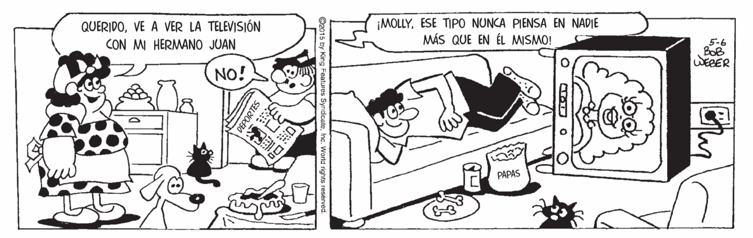 Art OCR: QUERIDOVE A VER LA TELEVISIÓN ¡MOLLYESE TIPO NUNCA PIENSA EN NADIE MÁS QUE EN ÉL MISMO! CON MI HERMANO JUAN 5-6 BoB NO! WEBER PAPAS PORTES DEPOR O CO o Em QUERIDOVE A VER LA TELEVISIÓN ¡MOLLYESE TIPO NUNCA PIENSA EN NADIE MÁS QUE EN ÉL MISMO! CON MI HERMANO JUAN 5-6 BoB NO! WEBER PAPAS PORTES DEPOR O CO o Em