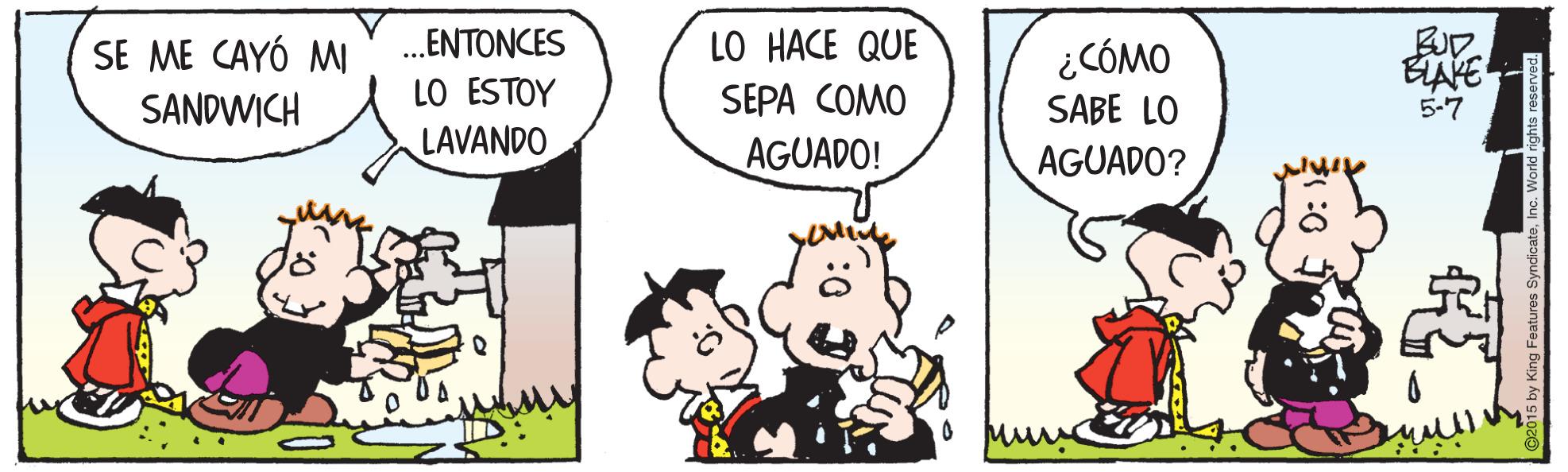 Organism OCR: .ENTONCES LO HACE QUE FUD SE ME CAYÓ M SANDWICH LO ESTOY LAVANDO ¿CÓMO SABE LO SEPA COMO 5-7 AGUADO! AGUADO? .ENTONCES LO HACE QUE FUD SE ME CAYÓ M SANDWICH LO ESTOY LAVANDO ¿CÓMO SABE LO SEPA COMO 5-7 AGUADO! AGUADO?