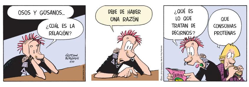 Sharing OCR: ¿ QUÉ ES LO QUE OSOS Y GUSANOS. DEBE DE HABER UNA RAZÓN QUE ¿CUÁL ES LA RELACIÓN? TRATAN DE CONSUMAS DECIRNOS? PROTEINAS ¿ QUÉ ES LO QUE OSOS Y GUSANOS. DEBE DE HABER UNA RAZÓN QUE ¿CUÁL ES LA RELACIÓN? TRATAN DE CONSUMAS DECIRNOS? PROTEINAS