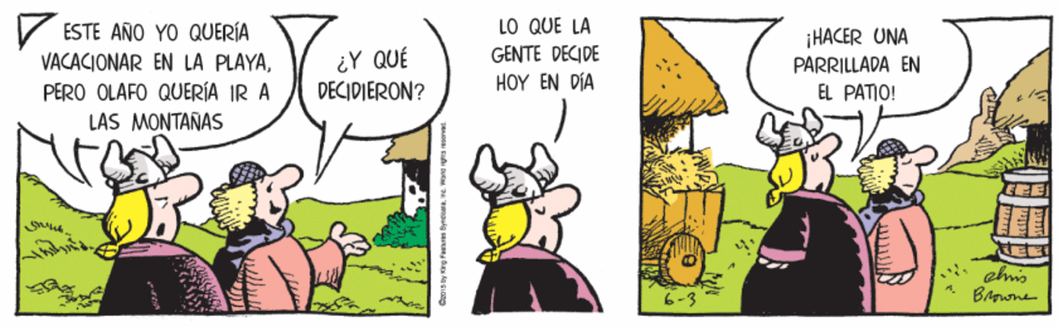 Comics OCR: LO QUE LA V ESTE AÑO YO QUERÍA VACACIONAR EN LA PLAYAPERO OLAFO QUERÍA IR A LAS MONTAÑAS ¿Y QUÉ DECIDIERON? ¡HACER UNA PARRILLADA EN EL PATIO! GENTE DECIDE HO? EN ?f? BApwne LO QUE LA V ESTE AÑO YO QUERÍA VACACIONAR EN LA PLAYAPERO OLAFO QUERÍA IR A LAS MONTAÑAS ¿Y QUÉ DECIDIERON? ¡HACER UNA PARRILLADA EN EL PATIO! GENTE DECIDE HO? EN ?f? BApwne