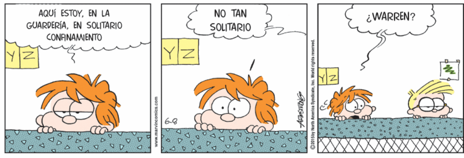 Yellow OCR: AQUÍ ESTOYEN LA GUARDERÍAEN SOLITARIO CONANAMENTO NO TAN SOLITARIO i WARREN? 6.8 2015by North America SyndlcateInc. World rights reserved. AQUÍ ESTOYEN LA GUARDERÍAEN SOLITARIO CONANAMENTO NO TAN SOLITARIO i WARREN? 6.8 2015by North America SyndlcateInc. World rights reserved.