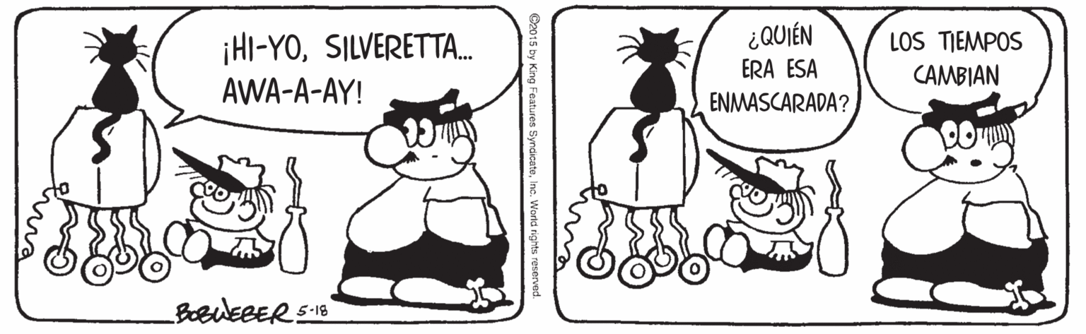 Art OCR: iHI-YOSILVERETTA. AWA-A-AY! ¿QUIÉN ERA ESA LOS TIEMPOS CAMBIAN ENMASCARADA? C2015 iHI-YOSILVERETTA. AWA-A-AY! ¿QUIÉN ERA ESA LOS TIEMPOS CAMBIAN ENMASCARADA? C2015