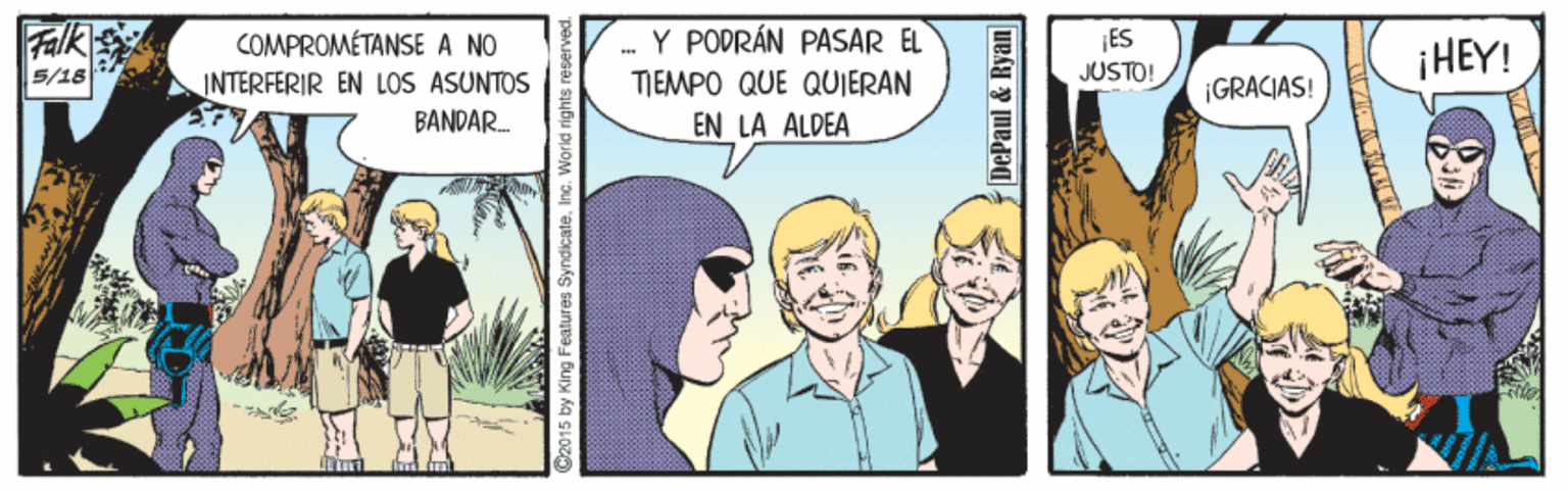 Publication OCR: Falk COMPROMÉTANSE A NO INTERFERIR EN LOS ASUNTOS BANDAR. . Y PODRÁN PASAR EL TIEMPO QUE QUIERAN EN LA ALDEA ES ¡HEY! 5/18 JUSTO! ¡GRACIAS! DePaul & Ryan Falk COMPROMÉTANSE A NO INTERFERIR EN LOS ASUNTOS BANDAR. . Y PODRÁN PASAR EL TIEMPO QUE QUIERAN EN LA ALDEA ES ¡HEY! 5/18 JUSTO! ¡GRACIAS! DePaul & Ryan