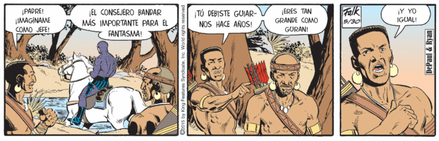 Sharing OCR: ¡PADRE! ¡IMAGÍNAME COMO JEFE! EL CONSEJERO BANDAR MÁS IMPORTANTE PARA EL ¡ERES TAN GRANDE COMO GURAN! Falk 5/30 TÚ DEBISTE GUIAR- ¡Y YO IGUALI NOS HACE AÑOS! FANTASMA! e015 by King Featu DePaul & Ryan ¡PADRE! ¡IMAGÍNAME COMO JEFE! EL CONSEJERO BANDAR MÁS IMPORTANTE PARA EL ¡ERES TAN GRANDE COMO GURAN! Falk 5/30 TÚ DEBISTE GUIAR- ¡Y YO IGUALI NOS HACE AÑOS! FANTASMA! e015 by King Featu DePaul & Ryan