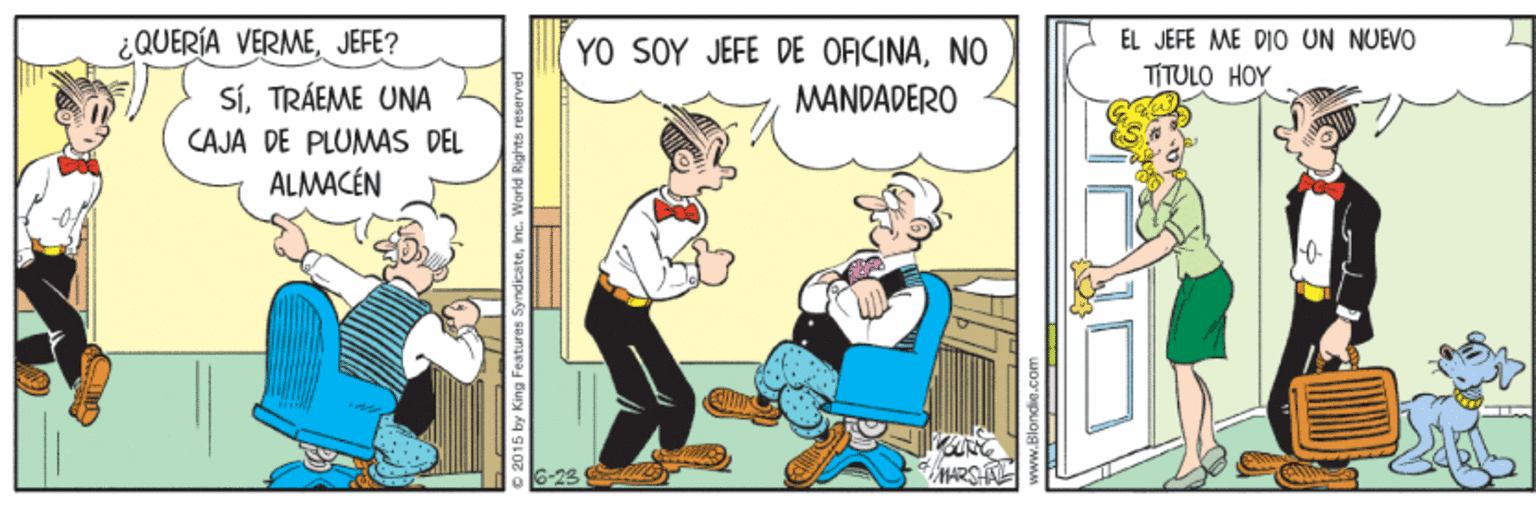 Fictional character OCR: ¿QUERÍA VERMEJEFE? YO SOY JÉFE DE OFICINANO EL JÉFÉ ME DIO UN NUEVO TITULO HOY SíTRÁEME UNA MANDADERO CAJA DE PLUMWAS DEL ALMACÉN ¿QUERÍA VERMEJEFE? YO SOY JÉFE DE OFICINANO EL JÉFÉ ME DIO UN NUEVO TITULO HOY SíTRÁEME UNA MANDADERO CAJA DE PLUMWAS DEL ALMACÉN
