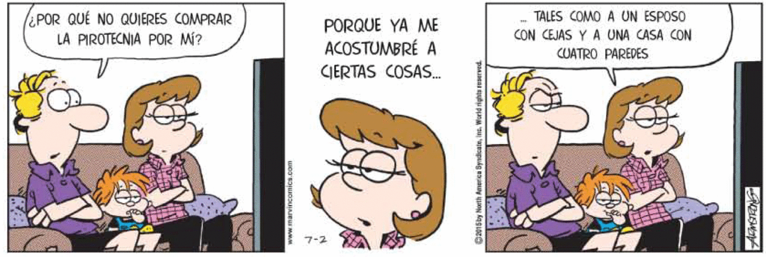 Illustration OCR: l¿POR QUE NO QUIERES COMPRAR LA PIROTECNIA POR MI? TALES COMO A UN ESPOSO PORQUE YA ME ACOSTUMBRÉ A CIERTAS COSAS. CON CEJAS Y A UNA CASA CON CUATRO PAREDES l¿POR QUE NO QUIERES COMPRAR LA PIROTECNIA POR MI? TALES COMO A UN ESPOSO PORQUE YA ME ACOSTUMBRÉ A CIERTAS COSAS. CON CEJAS Y A UNA CASA CON CUATRO PAREDES