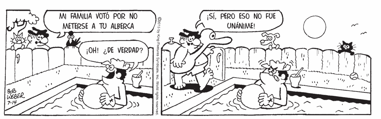 Jaw OCR: M FAMILIA VOTÓ POR NO ¡SíPERO ESO NO FUE UNÁNIME! METERSE A TU ALBERCA ¡OH! ¿DE VERDAD? 808 WEBER 7-14 M FAMILIA VOTÓ POR NO ¡SíPERO ESO NO FUE UNÁNIME! METERSE A TU ALBERCA ¡OH! ¿DE VERDAD? 808 WEBER 7-14