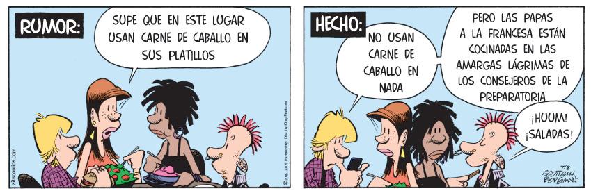Gesture OCR: RUMOR: SUPE QUE EN ESTE LUGÁR HECHO: PERO LAS PAPAS USAN CARNE DE CABALLO EN NO USAN A LA FRANCESA ESTÁN COCINADAS EN LAS AMARGAS LÁGRIMAS DE LOS CONSEJER0S DE LA PRÉPARATORIA SUS PLATILLOS CARNE DE CABALLO EN NADA ¡HUUM! |SALADAS! RUMOR: SUPE QUE EN ESTE LUGÁR HECHO: PERO LAS PAPAS USAN CARNE DE CABALLO EN NO USAN A LA FRANCESA ESTÁN COCINADAS EN LAS AMARGAS LÁGRIMAS DE LOS CONSEJER0S DE LA PRÉPARATORIA SUS PLATILLOS CARNE DE CABALLO EN NADA ¡HUUM! |SALADAS!