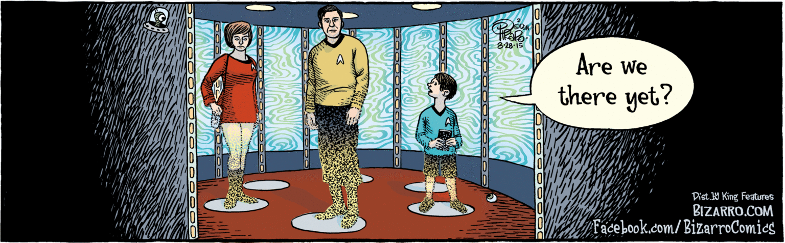 Fiction OCR: Dist Y King Teatures BIZARRO.COM Facebook.com/BizarroComics Are we there yet? Costo 8-28-15 100 0 Dist Y King Teatures BIZARRO.COM Facebook.com/BizarroComics Are we there yet? Costo 8-28-15 100 0