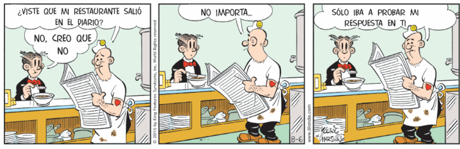 Art OCR: ¿VISTE QUE MI RESTAURANTE SALIÓ EN EL DIARIO? SÓLO IBA A PROBAR M RESPUESTA EN NO IMPORTA. NOCREO QUE NO HRSHA 8-6 ¿VISTE QUE MI RESTAURANTE SALIÓ EN EL DIARIO? SÓLO IBA A PROBAR M RESPUESTA EN NO IMPORTA. NOCREO QUE NO HRSHA 8-6