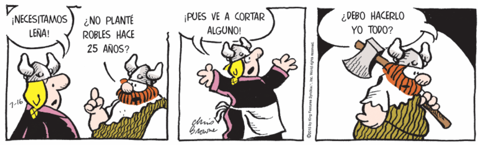 Finger OCR: ¡NECESITAMOS LENA! ¡PUES VE A CORTAR ¿NO PLANTÉ ROBLÉS HACE 25 AÑOS? ¿ DEBO HACERLO YO TODO? ALGUNO! 1-16 BAowne ¡NECESITAMOS LENA! ¡PUES VE A CORTAR ¿NO PLANTÉ ROBLÉS HACE 25 AÑOS? ¿ DEBO HACERLO YO TODO? ALGUNO! 1-16 BAowne