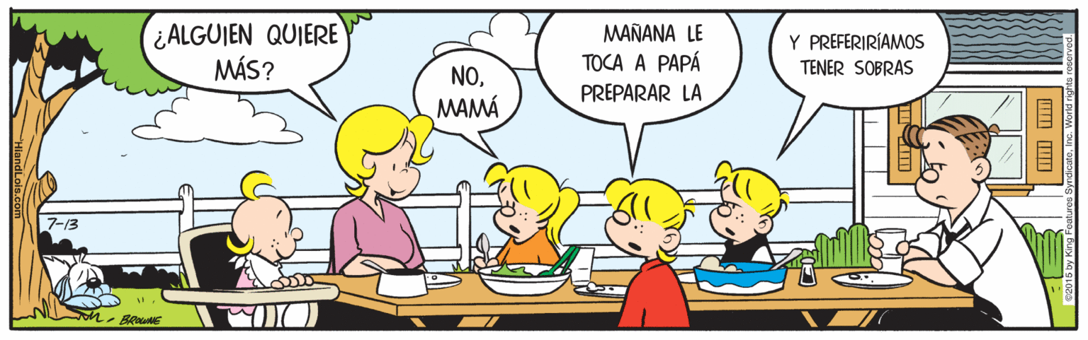 Rectangle OCR: ¿ALGUIEN QUIERE MÁS? MAÑANA LE ???? ? ??P? PREPARAR LA Y PREFERIRÍAMOS TENER SOBRAS NOMAMÁ 7-13 n BAME ¿ALGUIEN QUIERE MÁS? MAÑANA LE ???? ? ??P? PREPARAR LA Y PREFERIRÍAMOS TENER SOBRAS NOMAMÁ 7-13 n BAME