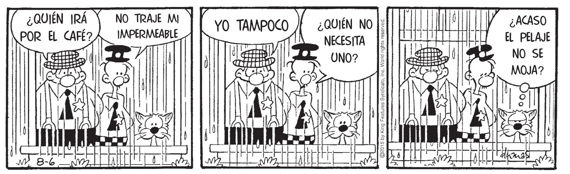 Parallel OCR: ¿QUIÉN IRÁ POR EL CAFÉ? NO TRAJE MI ¿ACASO EL PELAJE YO TAMPOCO ¿QUIÉN NO IMPERMEABLE NECESITA UNO? NO SE MOJA? w 8-6 ¿QUIÉN IRÁ POR EL CAFÉ? NO TRAJE MI ¿ACASO EL PELAJE YO TAMPOCO ¿QUIÉN NO IMPERMEABLE NECESITA UNO? NO SE MOJA? w 8-6