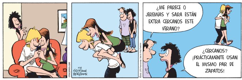 Art OCR: ¿ ME PARECE O JEREMÍAS Y SARA ESTÁN EXTRA CERCANOS ESTE VERANO? ¿ CERCANOS? ¡PRÁCTICAMENTE USAN EL MISMO PAR DE ZAPATOS! ¿ ME PARECE O JEREMÍAS Y SARA ESTÁN EXTRA CERCANOS ESTE VERANO? ¿ CERCANOS? ¡PRÁCTICAMENTE USAN EL MISMO PAR DE ZAPATOS!