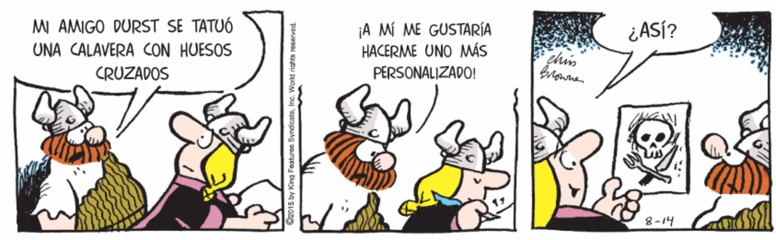 Fictional character OCR: M AMIGO DURST SE TATUÓ UNA CALAVERA CON HUESOS ¡A MÍ ME GUSTARÍA HACERME UNO MÁS ¿ASÍ? CRUZADOS PERSONALIZADO! browne 8 -14 M AMIGO DURST SE TATUÓ UNA CALAVERA CON HUESOS ¡A MÍ ME GUSTARÍA HACERME UNO MÁS ¿ASÍ? CRUZADOS PERSONALIZADO! browne 8 -14