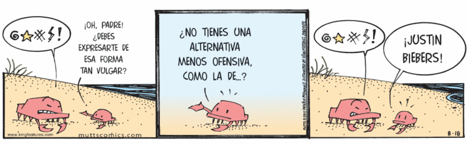 Handwriting OCR: ¡OHPADRE! ¿DEBES EXPRESARTE DE ¿NO TIENES UNA ALTERNATIVA JUSTIN BIEBERS! ESA FORMA MENOS OFENSIVATAN VULGAR? COMO LA DE.? wwwkingleatures.com muttscomics.com 8- 18 ¡OHPADRE! ¿DEBES EXPRESARTE DE ¿NO TIENES UNA ALTERNATIVA JUSTIN BIEBERS! ESA FORMA MENOS OFENSIVATAN VULGAR? COMO LA DE.? wwwkingleatures.com muttscomics.com 8- 18
