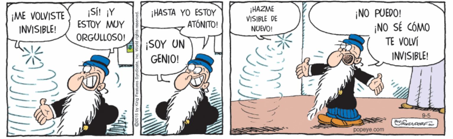 Parallel OCR: |SÍ! ¡Y ESTOY MUY ¡HASTA YO ESTOY ATÓNITO! ¡HAZME VISIBLE DE ¡NO PUEDO! ¡NO SÉ CÓMO TE VOLVÍ ¡ME VOLVISTE INVISIBLE! NUEVO! ORGULLOSO! ¡SOY UN GENIO! INVISIBLE! 9-5 popeye.com |SÍ! ¡Y ESTOY MUY ¡HASTA YO ESTOY ATÓNITO! ¡HAZME VISIBLE DE ¡NO PUEDO! ¡NO SÉ CÓMO TE VOLVÍ ¡ME VOLVISTE INVISIBLE! NUEVO! ORGULLOSO! ¡SOY UN GENIO! INVISIBLE! 9-5 popeye.com