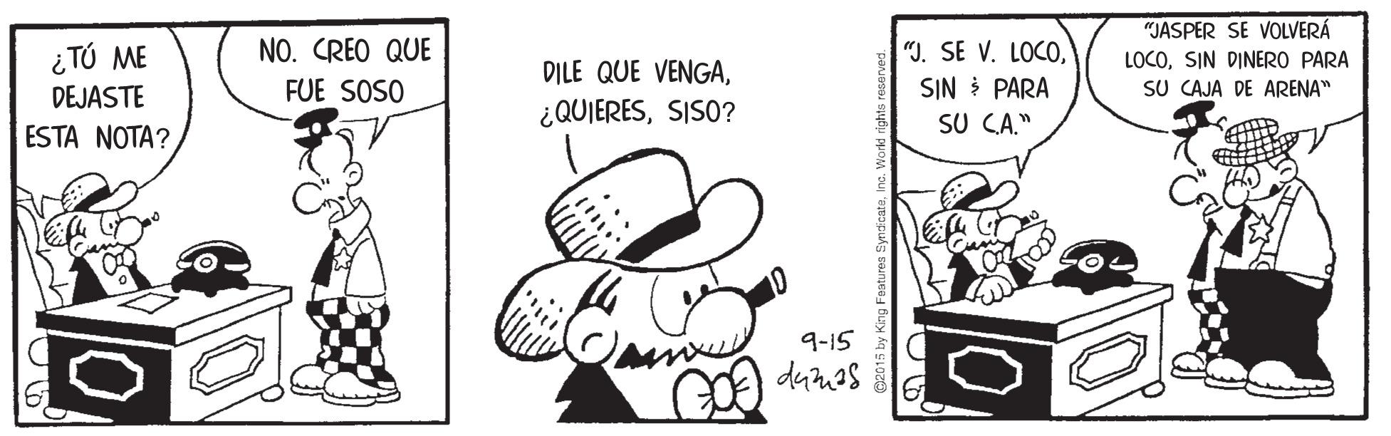 Rectangle OCR: "J. SE V. LOCOSIN I PARA SU CA." "JASPER SE VOLVERÁ LOCOSIN DINERO PARA SU CAJA DE ARENA" NO. CREO QUE ¿ TÚ ME DEJASTE DILE QUE VENGAFUE SOSO ¿QUIERESSISO? ESTA NOTA? ??????? 9-15 dumas "J. SE V. LOCOSIN I PARA SU CA." "JASPER SE VOLVERÁ LOCOSIN DINERO PARA SU CAJA DE ARENA" NO. CREO QUE ¿ TÚ ME DEJASTE DILE QUE VENGAFUE SOSO ¿QUIERESSISO? ESTA NOTA? ??????? 9-15 dumas