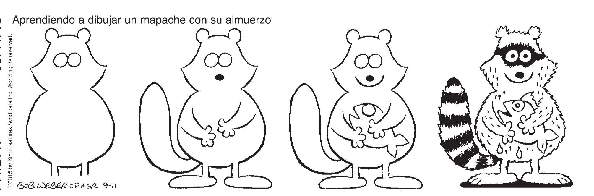 Black OCR: Aprendiendo a dibujar un mapache con su almuerzo BOBWEBER JRI SR 9-1l Aprendiendo a dibujar un mapache con su almuerzo BOBWEBER JRI SR 9-1l