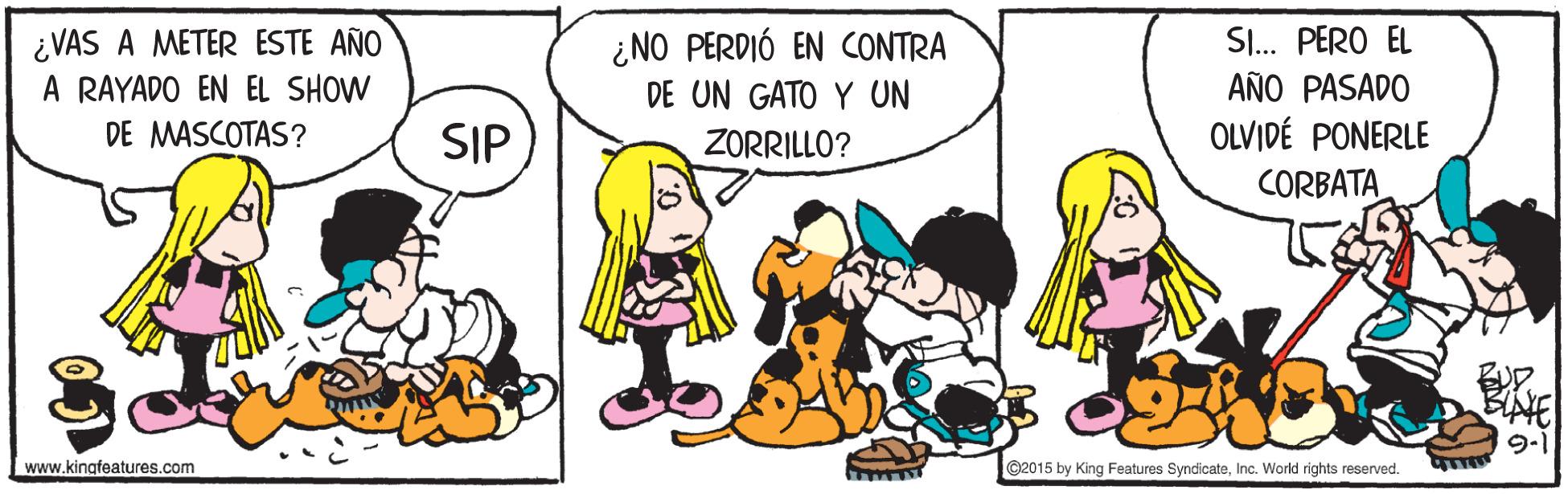 Font OCR: ¿VAS A METER ESTE AÑO A RAYADO EN EL SHOW DE MASCOTAS? SI.. PERO EL AÑO PASADO OLVIDÉ PONERLE CORBATA ¿NO PERDIÓ EN CONTRA DE UN GATO Y UN SIP ZORRILLO? 9-1 www.kingfeatures.com ©2015 by King Features SyndicateInc. World rights reserved. ¿VAS A METER ESTE AÑO A RAYADO EN EL SHOW DE MASCOTAS? SI.. PERO EL AÑO PASADO OLVIDÉ PONERLE CORBATA ¿NO PERDIÓ EN CONTRA DE UN GATO Y UN SIP ZORRILLO? 9-1 www.kingfeatures.com ©2015 by King Features SyndicateInc. World rights reserved.