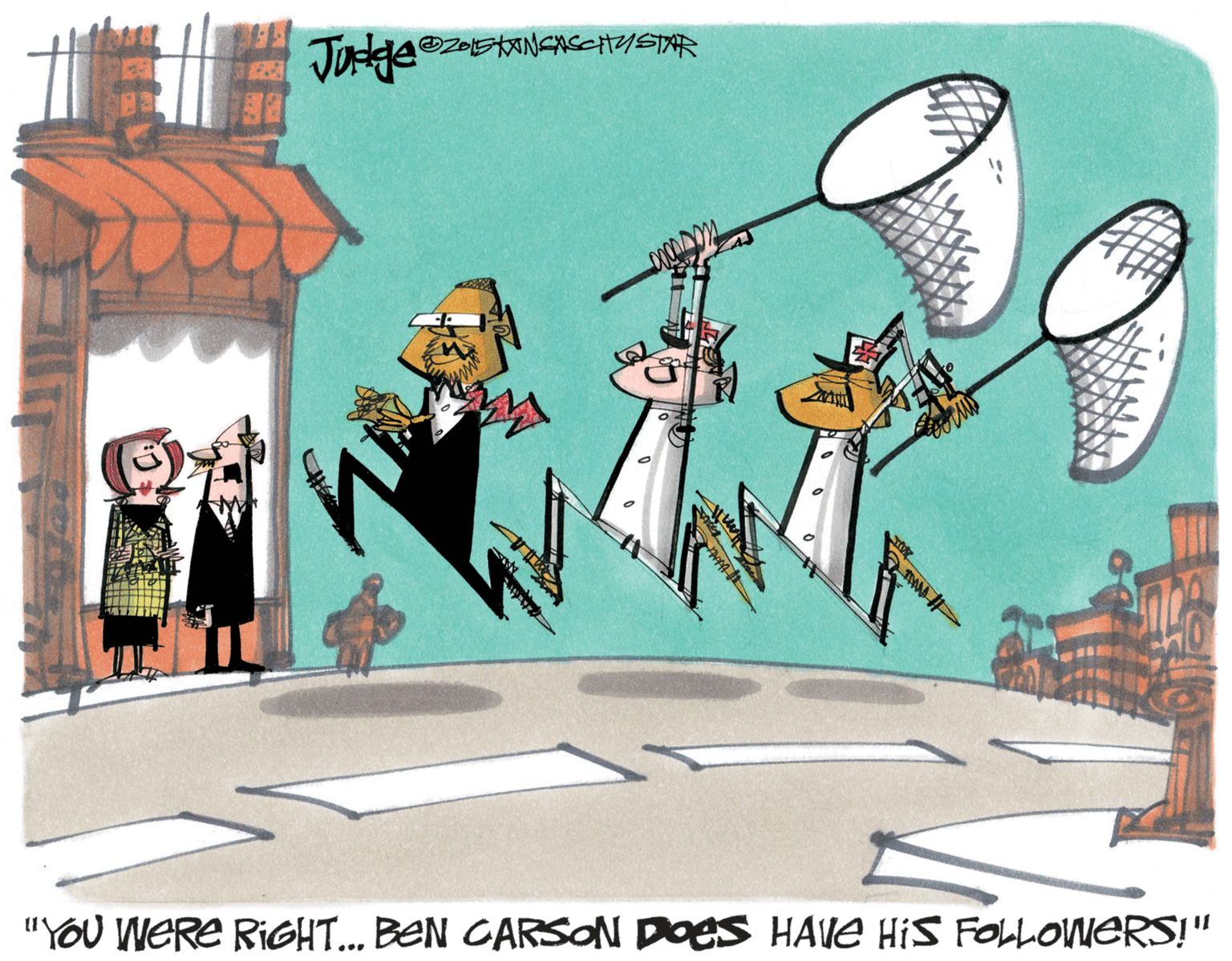 Fictional character OCR: "YOU WERE RIGHT... BEN CARSON DOES HAVE HiS FOLLOWERS!" "YOU WERE RIGHT... BEN CARSON DOES HAVE HiS FOLLOWERS!"