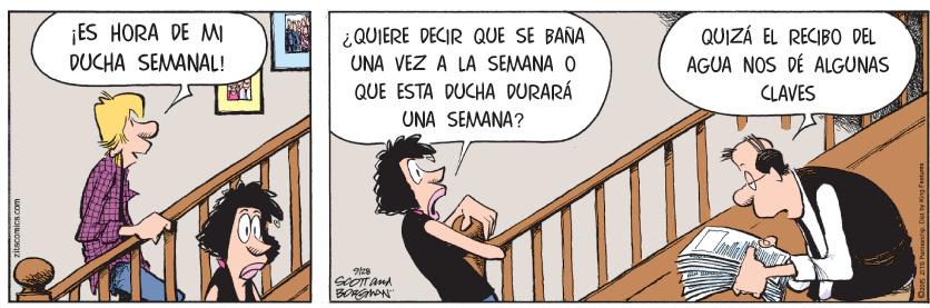 Art OCR: ¡ES HORA DE M DUCHA SEMANAL! ¿QUIERE DECIR QUE SE BAÑA UNA VEZ A LA SEMANA O QUE ESTA DUCHA DURARÁ QUIZÁ EL RECIBO DEL AGUA NOS DÉ ALGUNAS CLAVES UNA SEMANA? SCOTTAMA ¡ES HORA DE M DUCHA SEMANAL! ¿QUIERE DECIR QUE SE BAÑA UNA VEZ A LA SEMANA O QUE ESTA DUCHA DURARÁ QUIZÁ EL RECIBO DEL AGUA NOS DÉ ALGUNAS CLAVES UNA SEMANA? SCOTTAMA