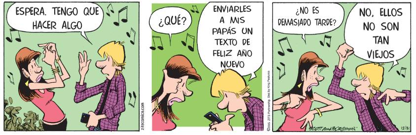 Conversation OCR: ENVIARLES A MIS PAPÁS UN ¿NO ES DEMASIADO TARDE? ESPERA. TENGO QUE ¿QUÉ? NOELLOS NO SON HACER ALGO TAN TEXTO DE FELIZ AÑO NUEVO VIEJOS ENVIARLES A MIS PAPÁS UN ¿NO ES DEMASIADO TARDE? ESPERA. TENGO QUE ¿QUÉ? NOELLOS NO SON HACER ALGO TAN TEXTO DE FELIZ AÑO NUEVO VIEJOS