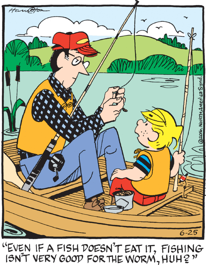 dennis the menace dennis and the fishing pole Hank Ketcham's Complete 1951-1952: 9781560976806: Ketcham, Hank, Walker, Brian, McDonnell, Patrick: Books Dennis The Menace Comic Strip