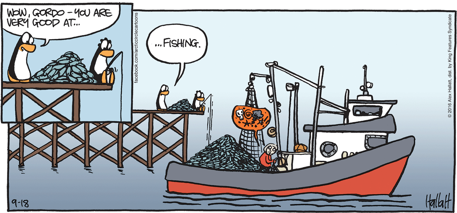 Fictional character OCR: ARGTIC CRAE WOwGORDO - yoU ARE VERY GOOD AT. .FISHING. BY ALEX HALLATT 9-18 ARGTIC CRAE WOwGORDO - yoU ARE VERY GOOD AT. .FISHING. BY ALEX HALLATT 9-18