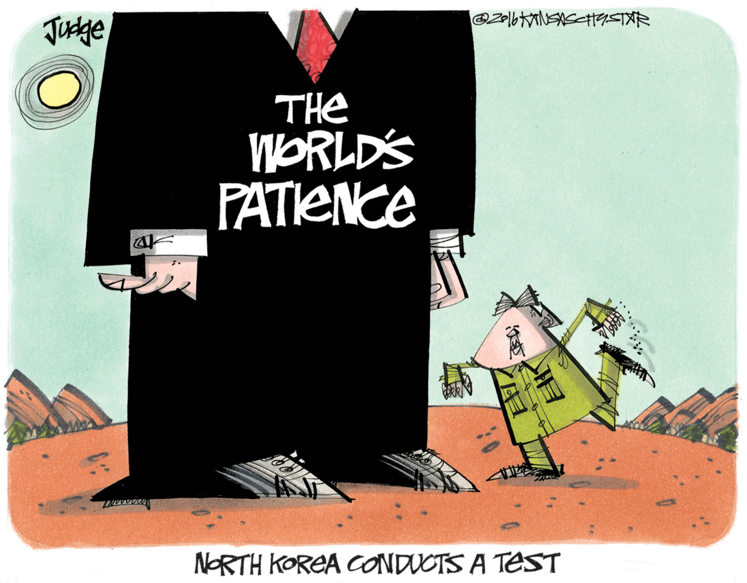 Graphics OCR: Jusdge THE WORLDS PATIENCE ?? NRTH KOREA ONDUCTS A TEST Jusdge THE WORLDS PATIENCE ? ? NRTH KOREA ONDUCTS A TEST