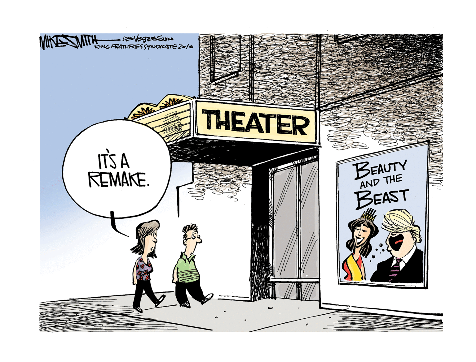 Drawing OCR: PNG FEATURES SYNDICATEZ0/6 THEATER ITS A REMAKE. BEAUTY BEAST AND THE PNG FEATURES SYNDICATEZ0/6 THEATER ITS A REMAKE. BEAUTY BEAST AND THE