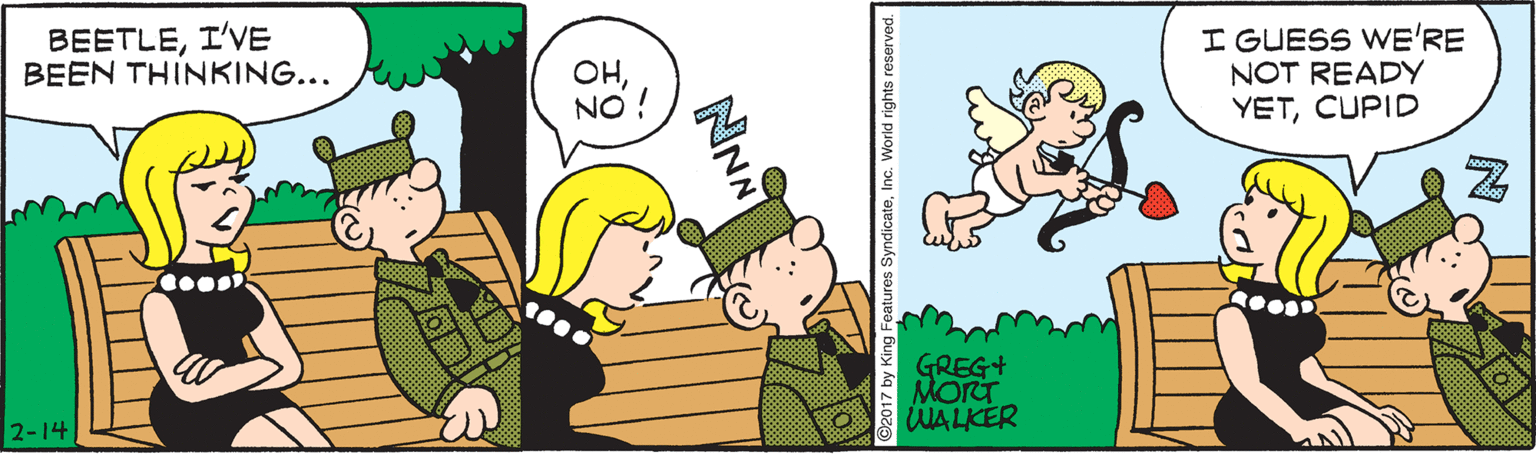 Gesture OCR: BEETLEI'VE BEEN THINKING... OHNO ! I GUESS WE'RE NOT READY YETCUPID GREG+ MORT WALKER 2-14 7 by King Features SyndicateInc. World rights reserved. BEETLEI'VE BEEN THINKING... OHNO ! I GUESS WE'RE NOT READY YETCUPID GREG+ MORT WALKER 2-14 7 by King Features SyndicateInc. World rights reserved.