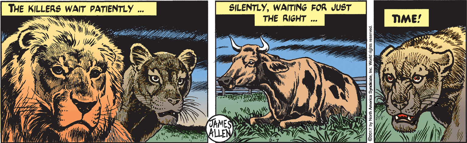Adaptation OCR: SILENTLYWAITING FOR JUST THE RIGHT ... THE KILLERS WAIT PATIENTLY ... TIME! JAMES ALLEN SILENTLYWAITING FOR JUST THE RIGHT ... THE KILLERS WAIT PATIENTLY ... TIME! JAMES ALLEN