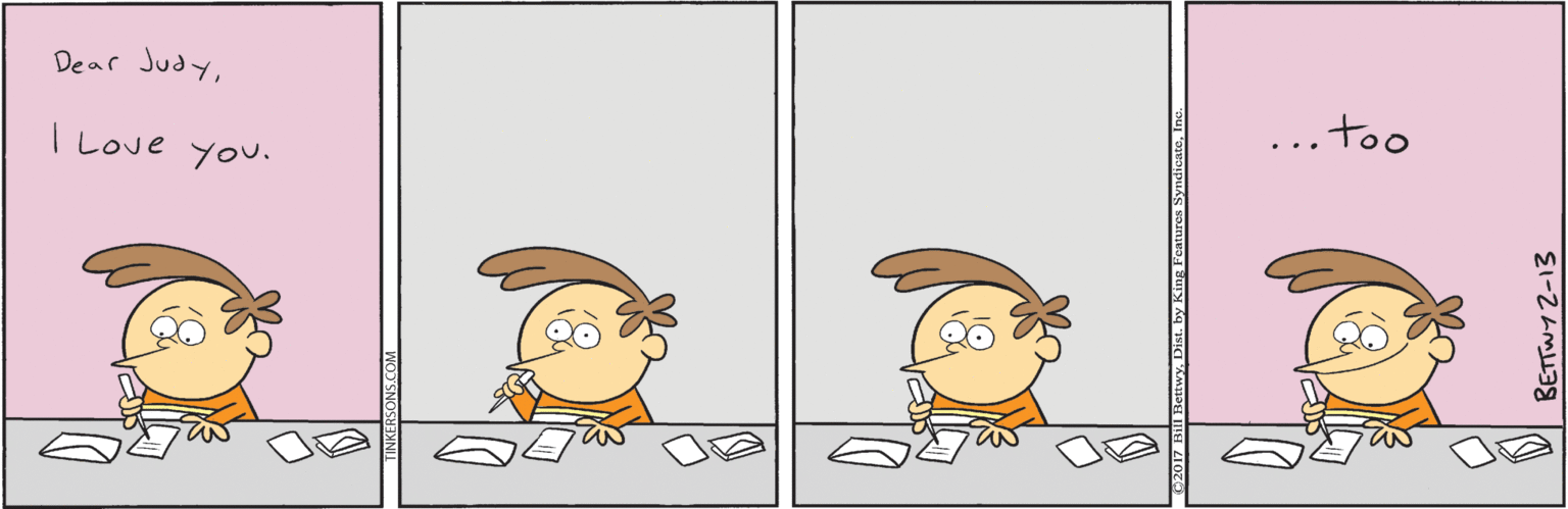 Drawing OCR: Dear JudyI Love .too you. ... Dear JudyI Love .too you. ...