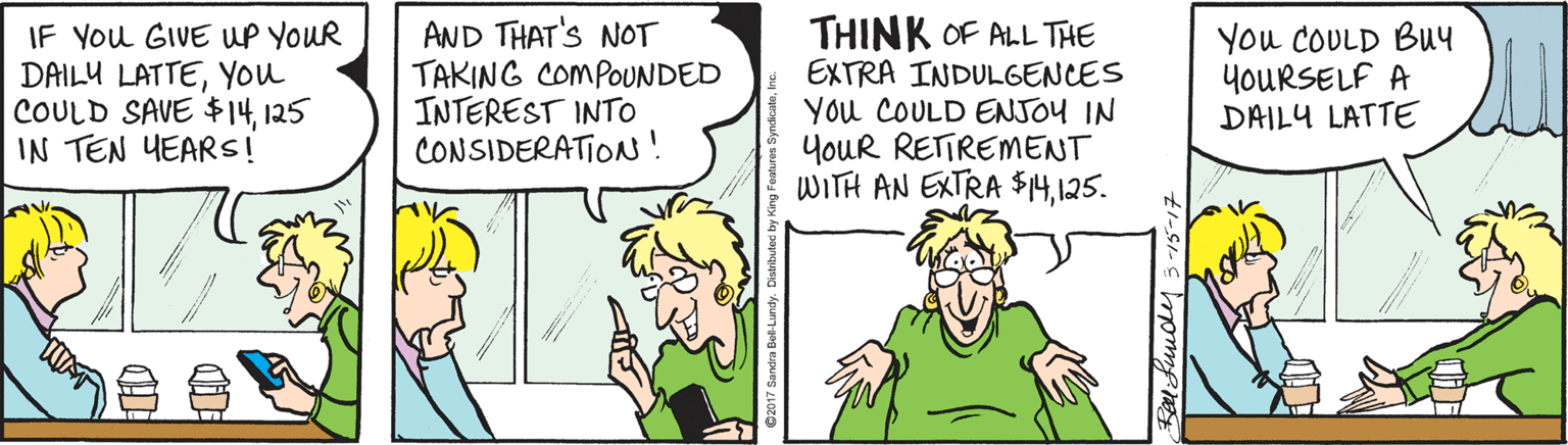 Organ OCR: IF You GIVE UP YOUR DAILU LATTEYou COULD SAVE $14125 IN TEN YEARS! AND THAT'S NOT TAKING COMPOUNDED INTEREST INTO CONSIDERATION! THINK OF ALL THE EXTRA INDULGENCES You COULD ENJOU IN YouR RETREMENT WITH AN EXTRA $14125. You COULD Buy YOURSELF A DAILY LATTE IF You GIVE UP YOUR DAILU LATTEYou COULD SAVE $14125 IN TEN YEARS! AND THAT'S NOT TAKING COMPOUNDED INTEREST INTO CONSIDERATION! THINK OF ALL THE EXTRA INDULGENCES You COULD ENJOU IN YouR RETREMENT WITH AN EXTRA $14125. You COULD Buy YOURSELF A DAILY LATTE