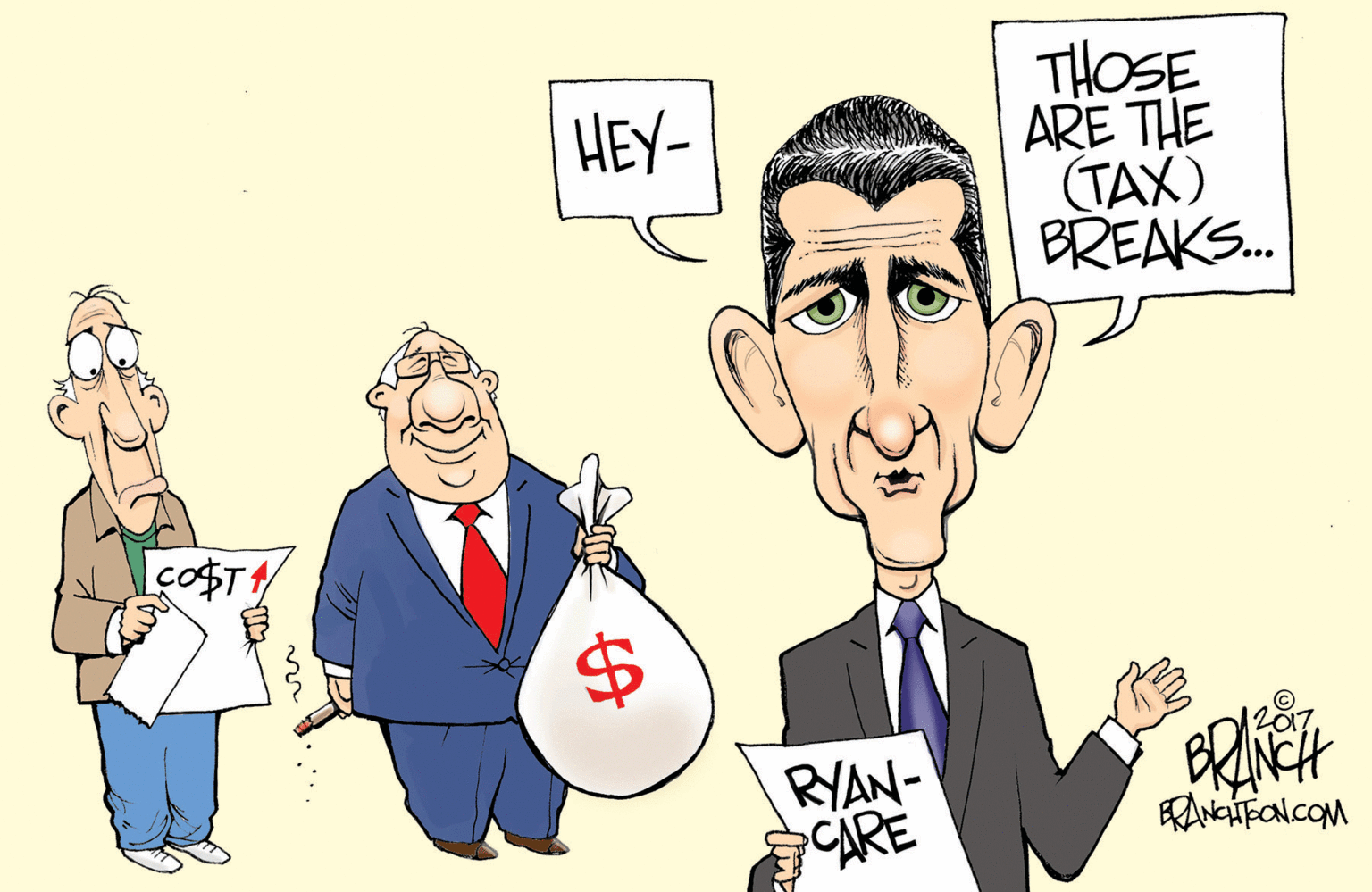 Sharing OCR: THOSE ARE THE (TAX) BREAKS. HEY- RYAN- CARE THOSE ARE THE (TAX) BREAKS. HEY- RYAN- CARE