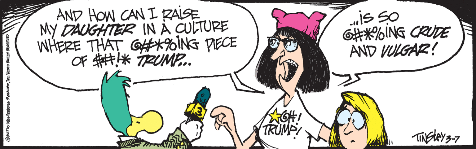 Jaw OCR: AND HOW CAN I RAISE MY DAUGHTER IN A CULTURE WHERE THAT G*%ING PIECE OF * RUMP.. „is so G#X%ING CRUDE AND VULGAR! TRUMP 3-7 AND HOW CAN I RAISE MY DAUGHTER IN A CULTURE WHERE THAT G*%ING PIECE OF * RUMP.. „is so G#X%ING CRUDE AND VULGAR! TRUMP 3-7