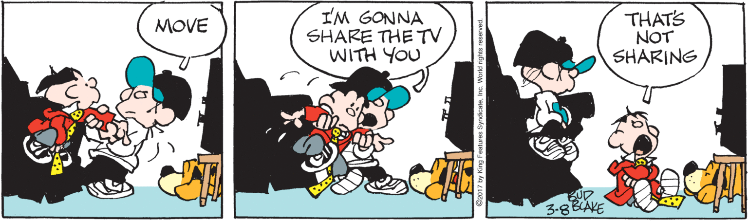 Sharing OCR: I'M GONNA SHARE THE TV WITH YOU THATS NOT SHARING MOVE 3.8BAKE I'M GONNA SHARE THE TV WITH YOU THATS NOT SHARING MOVE 3.8BAKE