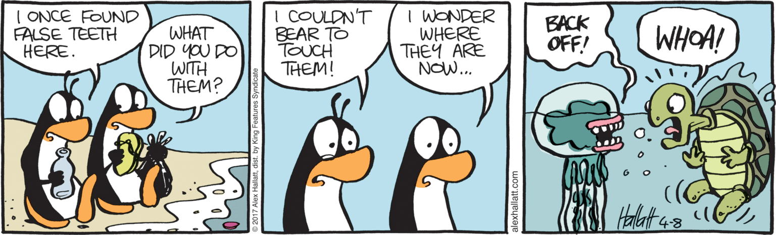 Waterfowl OCR: I ONCE FOUND FALSE TEETH ?ERE. I COULDN'T BEAR TO TOUCH THEM! I WONDER WHERE THE? ARE NOW... BACK OFF! WHOA! WHAT DID YOU DO WITH THEM? .. . alexhallatt.c I ONCE FOUND FALSE TEETH ?ERE. I COULDN'T BEAR TO TOUCH THEM! I WONDER WHERE THE? ARE NOW... BACK OFF! WHOA! WHAT DID YOU DO WITH THEM? .. . alexhallatt.c
