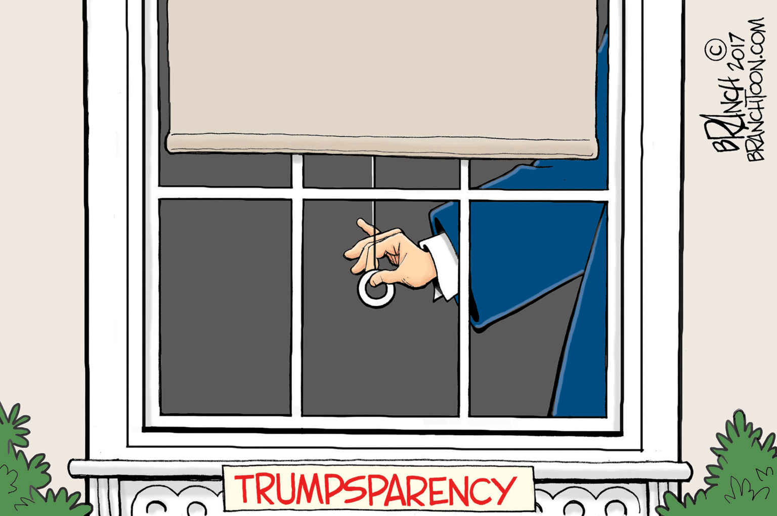 Terrestrial animal OCR: TRUMPSPARENCY HOND BRANCHTOON.COM TRUMPSPARENCY HOND BRANCHTOON.COM