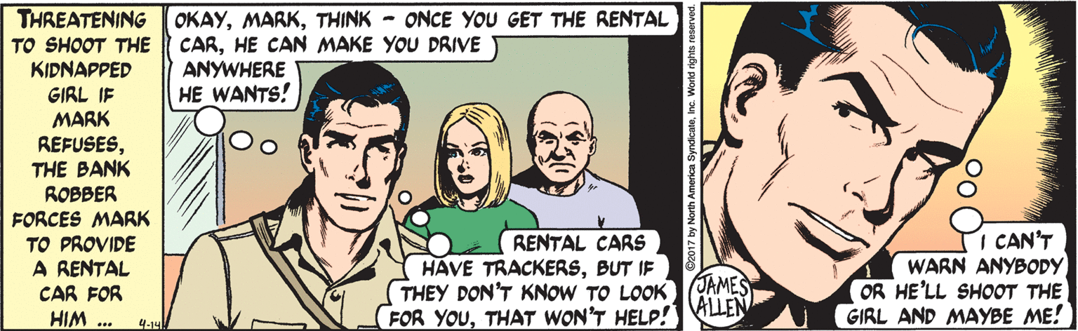 Happy OCR: THREATENING OKAYTHINK - ONCE YOU GET THE RENTAL TO SHOOT THE KIDNAPPED GIRL IF MARK REFUSESTHE BANK CARHE CAN MAKE YOU DRIVE ANYWHERE HE WANTS! ROBBER FORCES MARK TO PROVIDE A RENTAL CAR FOR HIM .. RENTAL CARS HAVE TRACKERSBUT IF THEY DON'T KNOW TO LOOK FOR YOUTHAT WON'T HELP! I CAN'T WARN ANYBODY OR HE'LL SHOOT THE GIRL AND MAYBE ME! JAMES ALLEN 4-14 THREATENING OKAYTHINK - ONCE YOU GET THE RENTAL TO SHOOT THE KIDNAPPED GIRL IF MARK REFUSESTHE BANK CARHE CAN MAKE YOU DRIVE ANYWHERE HE WANTS! ROBBER FORCES MARK TO PROVIDE A RENTAL CAR FOR HIM .. RENTAL CARS HAVE TRACKERSBUT IF THEY DON'T KNOW TO LOOK FOR YOUTHAT WON'T HELP! I CAN'T WARN ANYBODY OR HE'LL SHOOT THE GIRL AND MAYBE ME! JAMES ALLEN 4-14