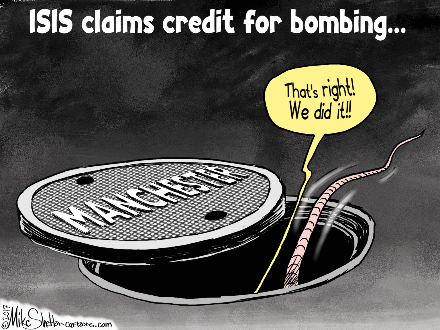 Graphics OCR: ISIS claims credit for bombing... That's right! We did it! IANCHESS eton cartoone.com ISIS claims credit for bombing... That's right! We did it! IANCHESS eton cartoone.com
