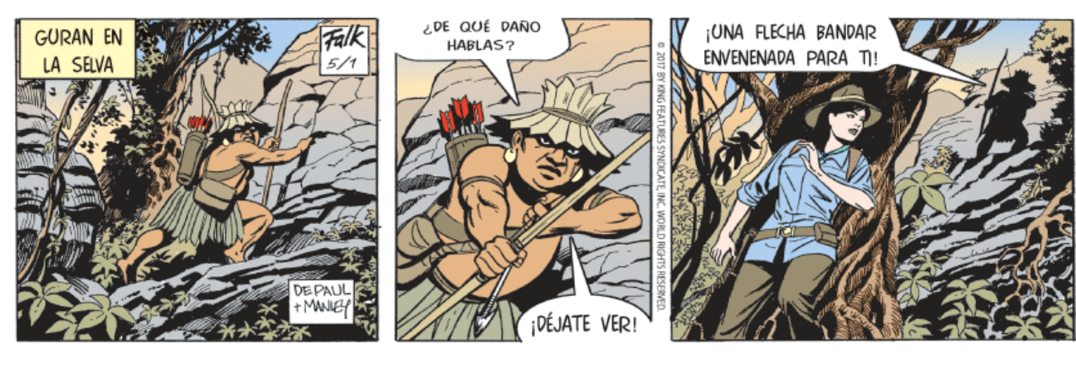 Sharing OCR: Falk 5/1 ¿ DE QUÉ DANO HABLAS? UNA FLECHA BANDAR ENVENENADA PARA T! GURAN EN LA SELVA DE PAUL + MANIEY DÉJATE VER! Falk 5/1 ¿ DE QUÉ DANO HABLAS? UNA FLECHA BANDAR ENVENENADA PARA T! GURAN EN LA SELVA DE PAUL + MANIEY DÉJATE VER!