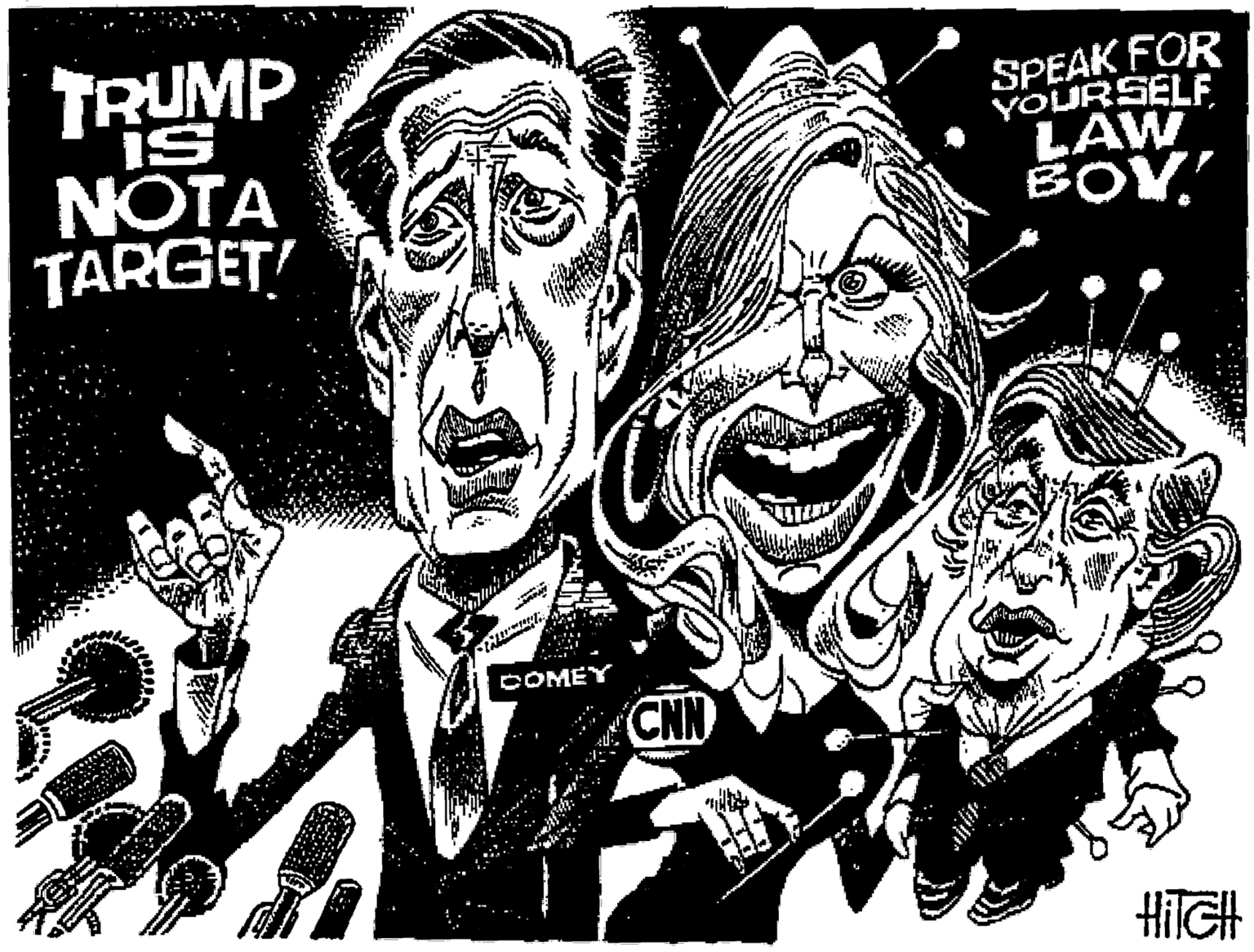 Smile OCR: TRUMP IS ??? TARGET! SPEAK FOR YOURSELF LAW BOV. COMEY CHN HilGH TRUMP IS ??? TARGET! SPEAK FOR YOURSELF LAW BOV. COMEY CHN HilGH