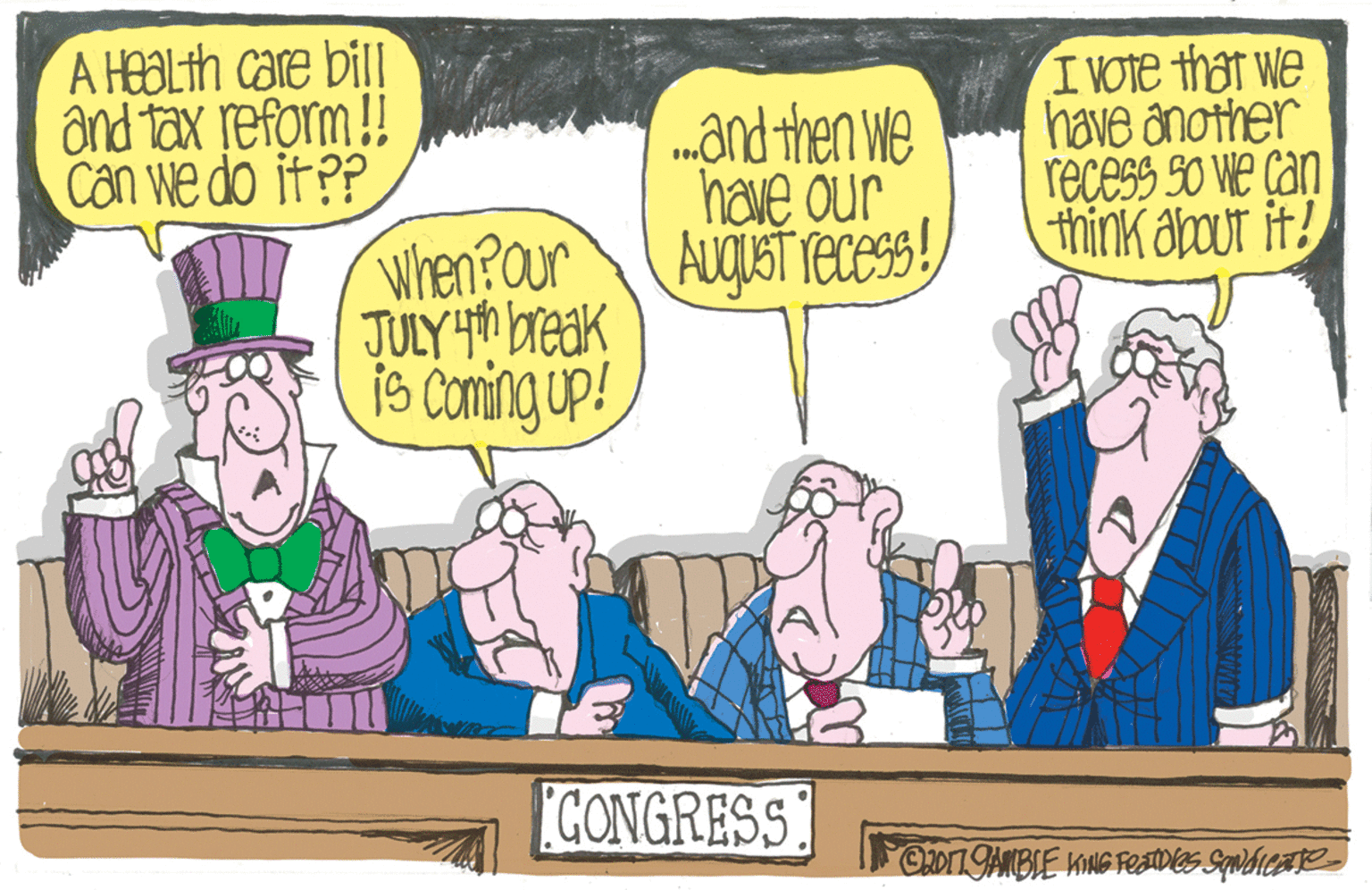Rectangle OCR: A HEOLTH care bill and tax reform! Côn we do it?? „and then we have our AuguST recess! I VOTE that we have another recess so We çan think abaut it! When?our JULY 4h break is coning up! GONGRESS A HEOLTH care bill and tax reform! Côn we do it?? „and then we have our AuguST recess! I VOTE that we have another recess so We çan think abaut it! When?our JULY 4h break is coning up! GONGRESS